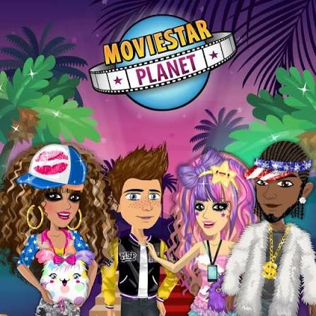MovieStarPlanet logosu ve karakterleri